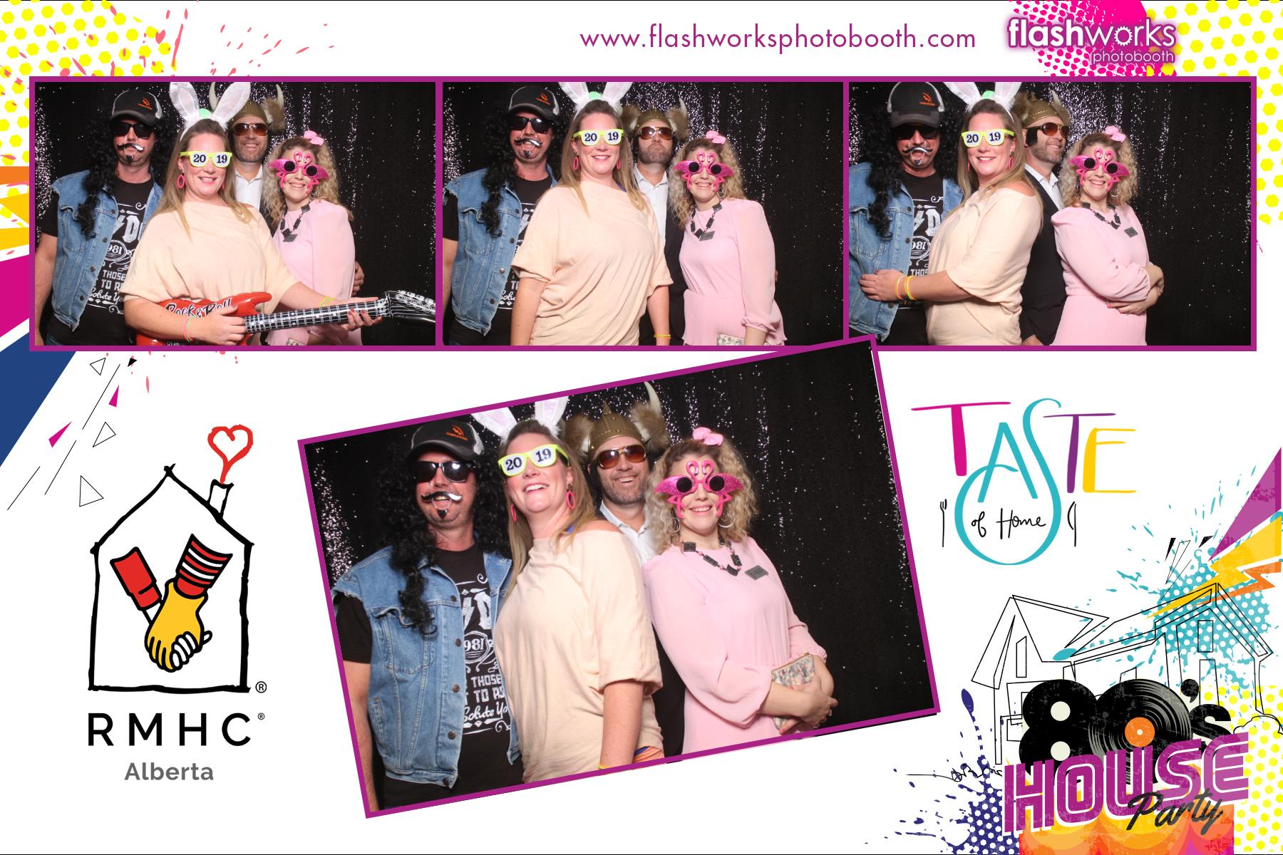 RMHC Alberta - Taste of Home Gala - 80s House Party | View more photos from the event at gallery.flashworksphotobooth.com/u/FlashworksPhotoboothInc/RMHC-Alberta-Taste-of-Home-Gala-80s-House-Party
